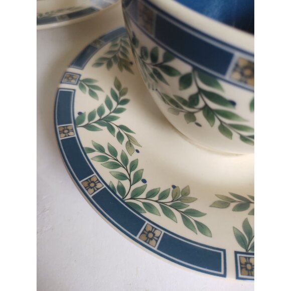 Pfalzgraff USA - Lot of 3 sets - Stoneware Cup & Saucer Sylvan Pattern - Picture 12 of 12